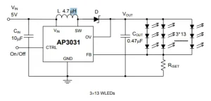ماژول درایور LED با باتری 18650