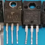 مشابه ماسفت پاور گرین 2SK4113 2SK2717 GPT02N65AG P4NK80ZFP