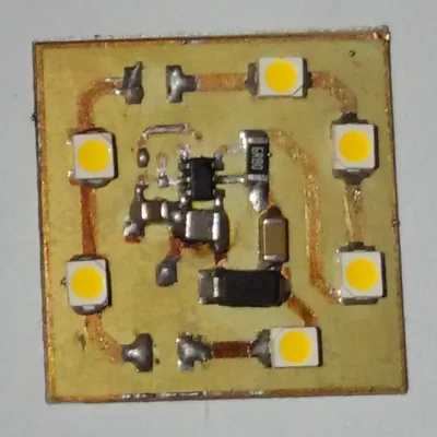 ماژول چراغ قوه LED با باتری 18650